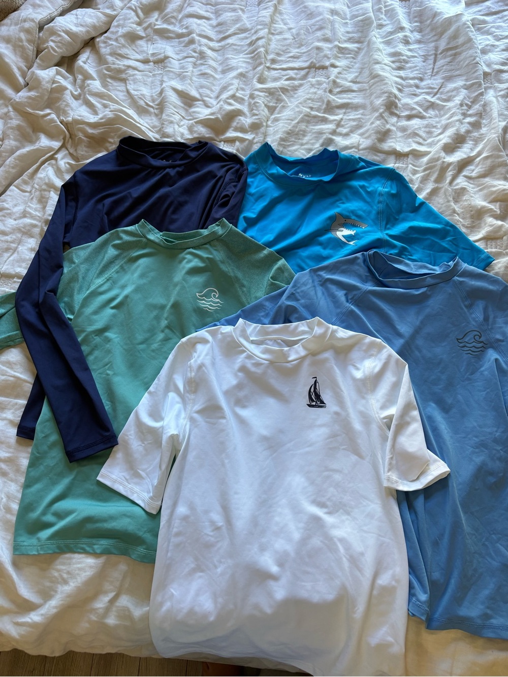 5 Kids Swim Shirts